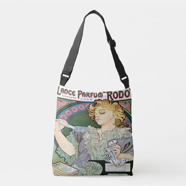 Alfons Mucha 1896 Lance Parfum Rodo Crossbody Bag (Front)