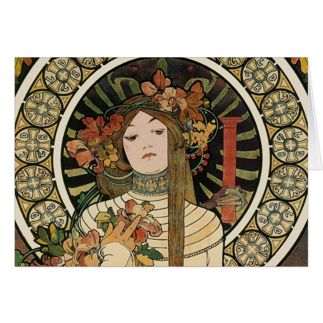 Alfonse Mucha Trappistine Nouveau (Front Horizontal)