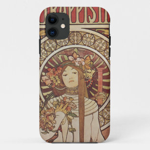 Alfonse Mucha Trappistine Nouveau iPhone 11 Case