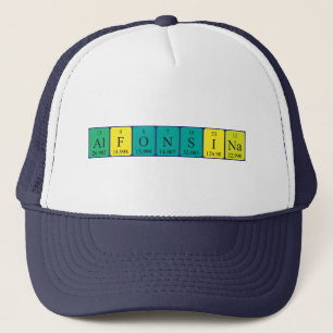 Alfonsina periodic table name hat