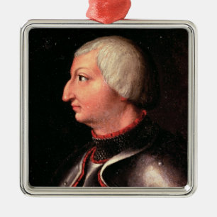 Alfonso V the 'Magnanimous', King of Aragon Metal Tree Decoration