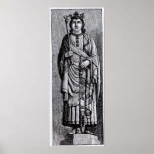 Alfonso X  'the Wise', King of Castile Poster