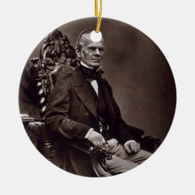 Alfred Auguste Cuvillier-Fleury (1802-87), from 'G Ceramic Tree Decoration (Front)