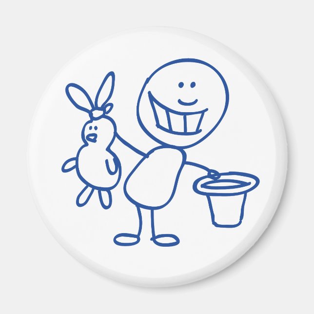 Alfred Doodle Magnet (Front)