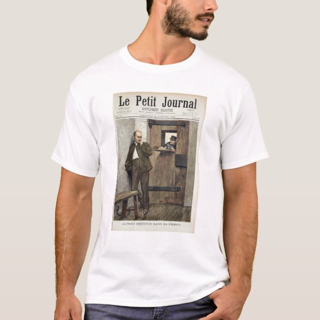 Alfred Dreyfus  in Prison T-Shirt (Front)