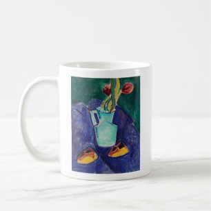 Alfred Henry Maurer's 'Tulips in a Green Vase' Coffee Mug