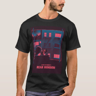 Alfred Hitchcock - Rear Window Greeting Card T-Shirt