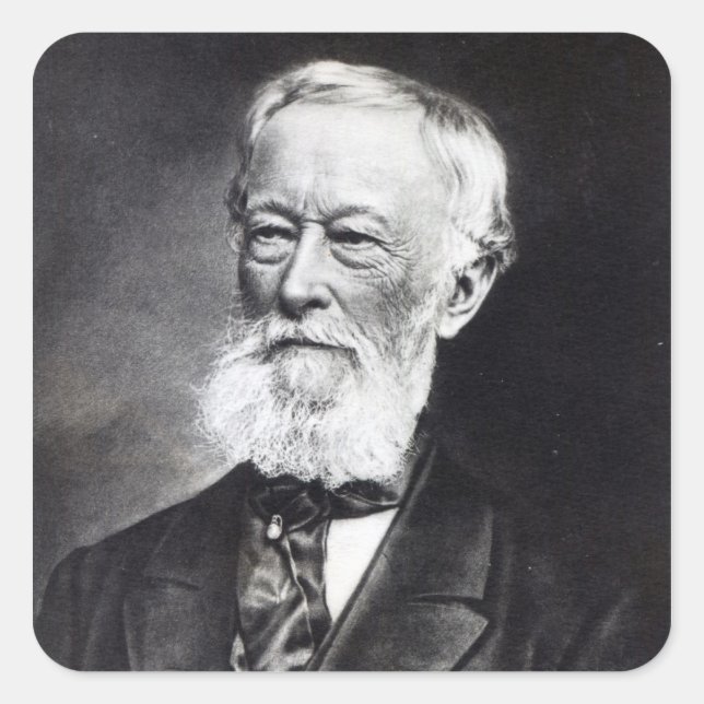 Alfred Krupp Square Sticker (Front)