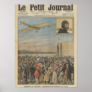 Alfred Leblanc arriving in Issy-les-Moulineaux Poster
