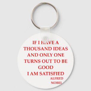 alfred nobel key ring
