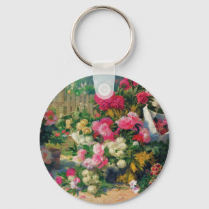Alfred Petit Flower Baskets and Flower Pots in... Key Ring