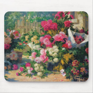 Alfred Petit Flower Baskets and Flower Pots in... Mouse Mat