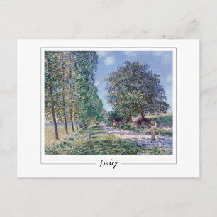 Alfred Sisley #152 - Fine Art Postcard