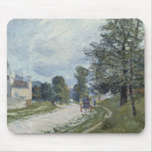 Alfred Sisley - A Turn in the Road Mouse Mat