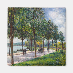 Alfred Sisley - Allee of Chestnut Trees Magnet