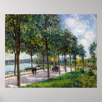 Alfred Sisley - Allee of Chestnut Trees