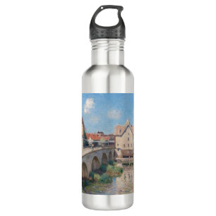 Alfred Sisley artwork - Le Pont de Moret 710 Ml Water Bottle