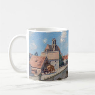 Alfred Sisley artwork - Le Pont de Moret Coffee Mug