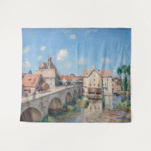 Alfred Sisley artwork - Le Pont de Moret Tapestry