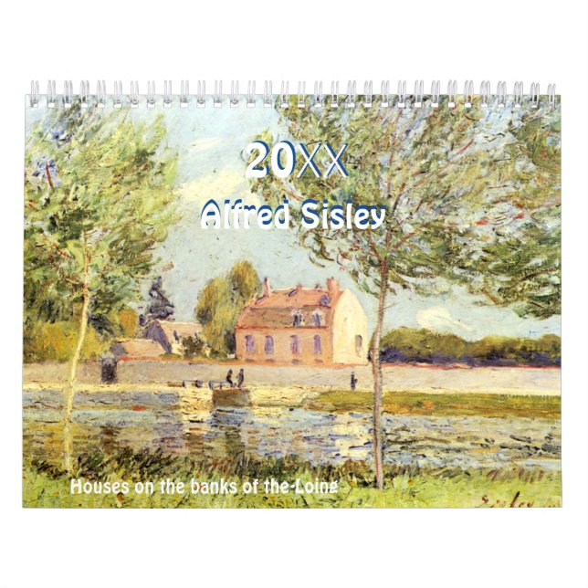 Alfred Sisley Calendar Impressionists (Cover)
