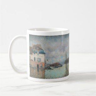 Alfred Sisley - Flood at Port-Marly 1876 Coffee Mug