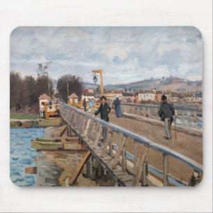 Alfred Sisley - Footbridge at Argenteuil Mouse Mat