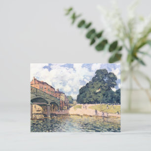 Alfred Sisley Hampton Court Bridge Postcard