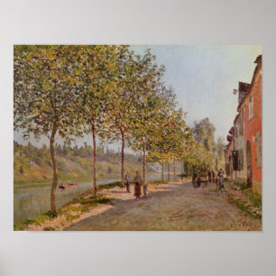 Alfred Sisley   June Morning in Saint-Mammes Poster