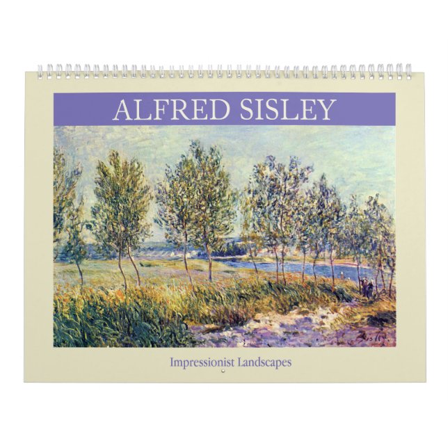 Alfred Sisley Landscapes 2026 Calendar (Cover)