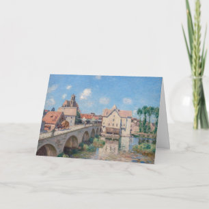Alfred Sisley - Le Pont de Moret Card