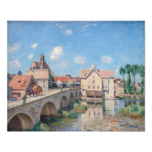 Alfred Sisley - Le Pont de Moret Photo Print