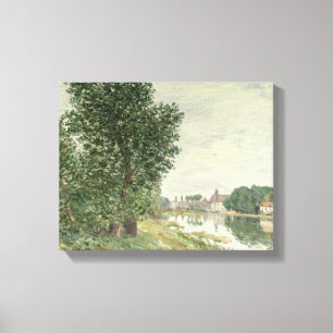 Alfred Sisley   Moret-sur-Loing Canvas Print
