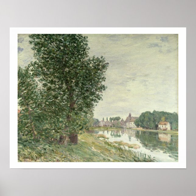 Alfred Sisley | Moret-sur-Loing Poster (Front)