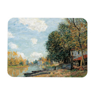Alfred Sisley Moret: The Banks of the River Loing Magnet