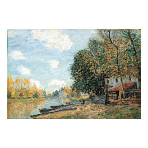 Alfred Sisley  Moret: The Banks of the River Loing Photo Print
