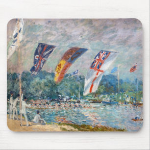 Alfred Sisley - Regatta at Molesey Mouse Mat