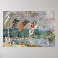 Alfred Sisley | Regatta at Molesey