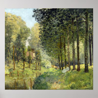Alfred Sisley Rest Along the Stream