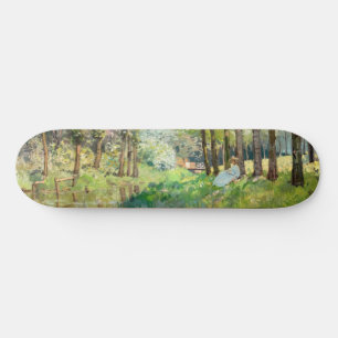 Alfred Sisley - Rest along the Stream Skateboard