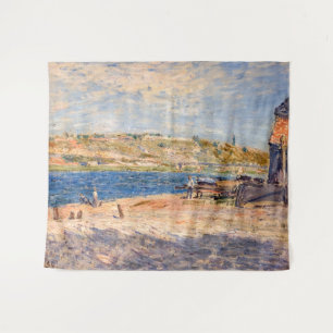 Alfred Sisley - River Banks at Saint-Mammes Tapestry