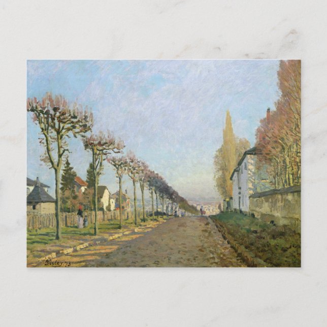 Alfred Sisley | Rue de la Machine, Louveciennes Postcard (Front)