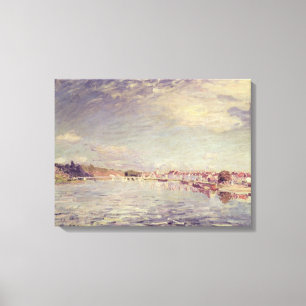 Alfred Sisley Saint-Mammes Canvas Print
