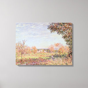 Alfred Sisley   September Morning Canvas Print