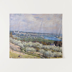Alfred Sisley - Terrace at Saint-Germain, Spring Tapestry