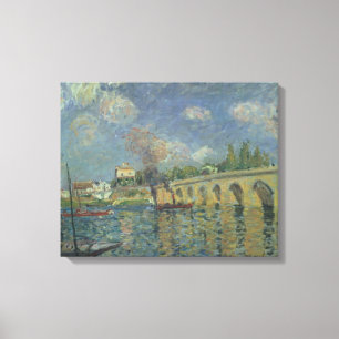 Alfred Sisley   The Bridge Canvas Print