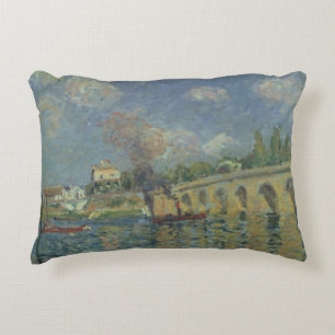 Alfred Sisley The Bridge Decorative Cushion