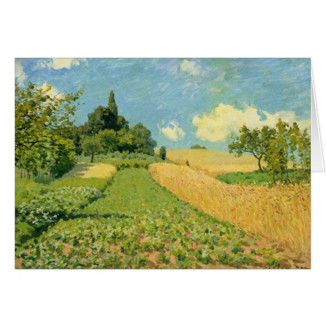 Alfred Sisley | The Cornfield (Front Horizontal)