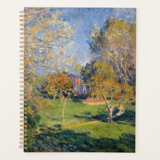 Alfred Sisley - The Garden of Hoschede, Montgeron Planner (Front)