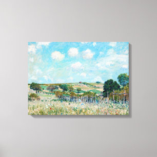 Alfred Sisley - The Meadow Canvas Print