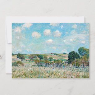 Alfred Sisley - The Meadow Invitation